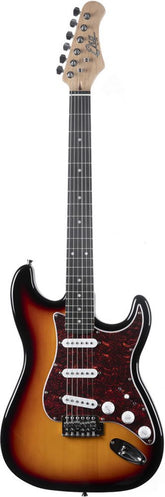 Eko ST100 Sunburst  Guitare Électrique Style Stratocaster